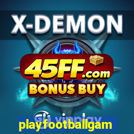 playfootballgames